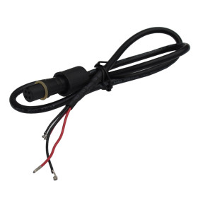 IKY customized waterproof plug male to female overmolding extension cable with open ends DIY