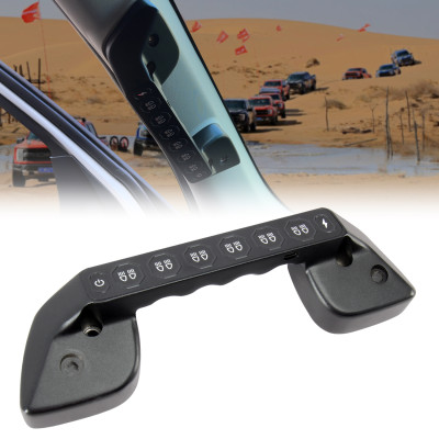 Multi-function For 12v Car Wireless Switch Panel Customized CNC Manufacturing A-pillar Switch Panel For Toyota Tundra