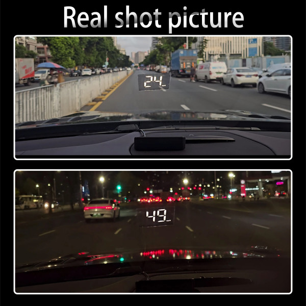 IKY HD Car Head up Display M2 GPS Speedometer KM/H Digital HUD Windshield Projector Universal Auto Electronics Accessory
