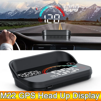 IKY AD Head Up Display Windshield Projector M22 Car GPS HUD Universal Digital GPS Speedometer Km/h LCD Projection On Glass Car Speed