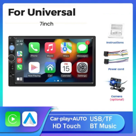 2 Din MP5 Player Car Radio For Universal Autoradio Multimedia Player 2DIN Auto audio USB BT TF Card 7inch HD Touch Scree