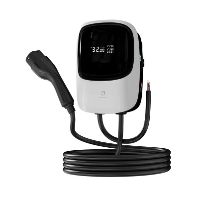 IKY European Standard Charging Pile 16/32A EV Charger Type2 Wall Mounted APP Home OCP