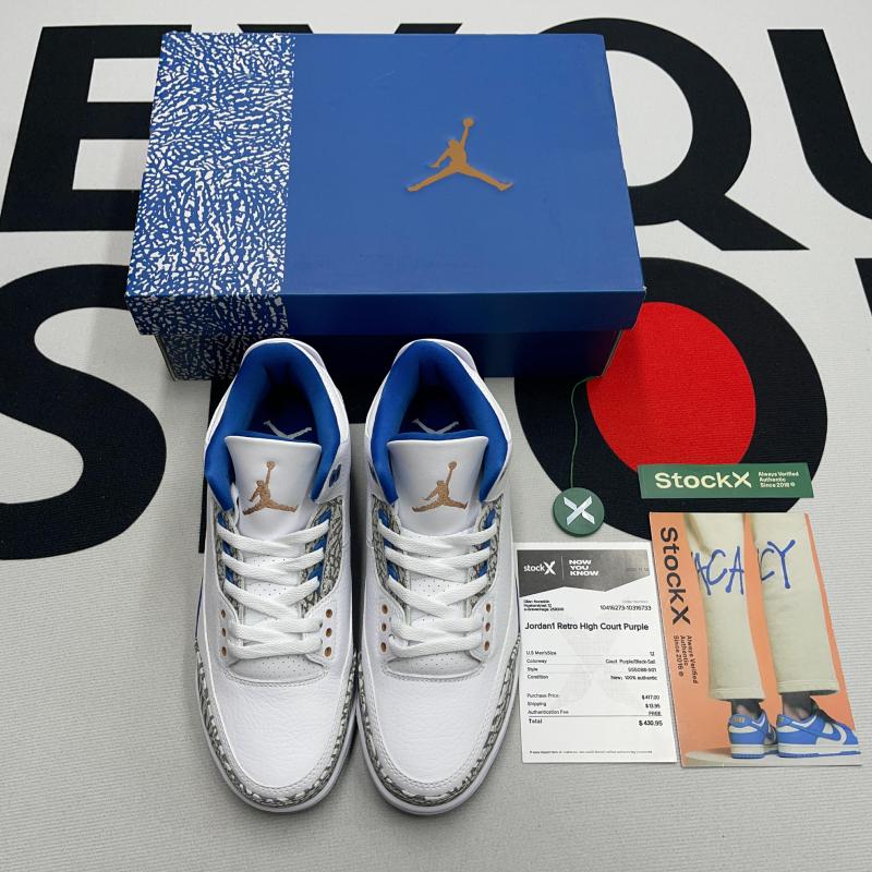 Jordan 3 Retro Wizards(Unisex)-054