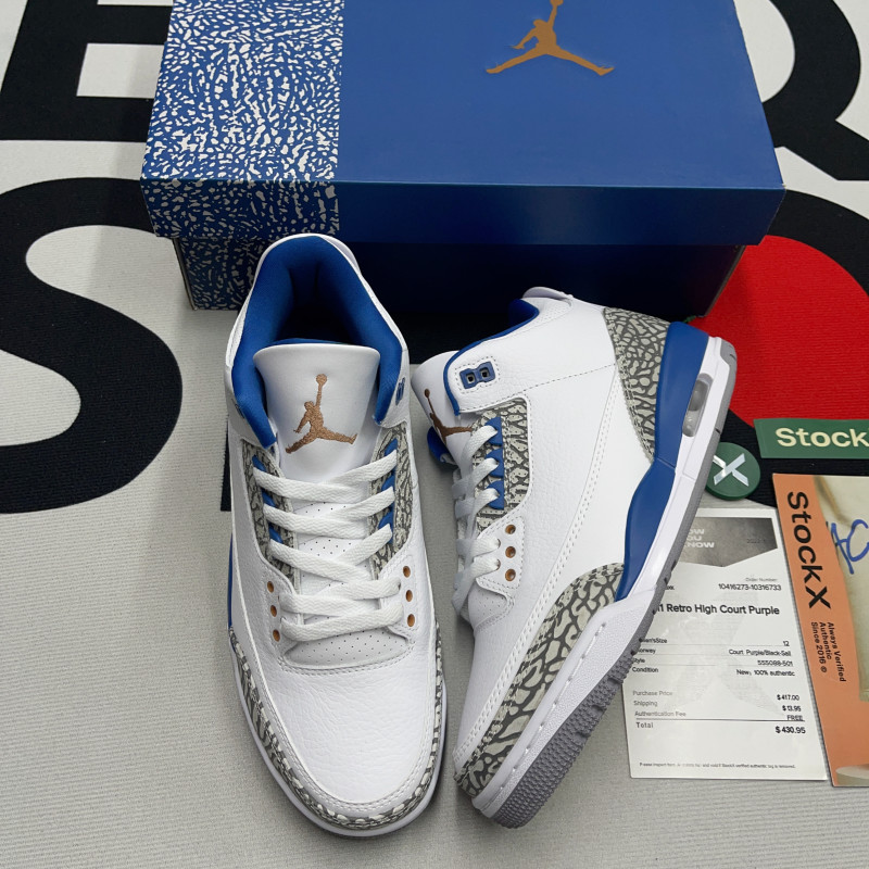 Jordan 3 Retro Wizards(Unisex)-054