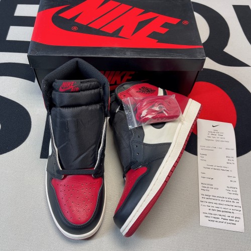 Jordan 1 Retro High Bred Toe(Unisex)