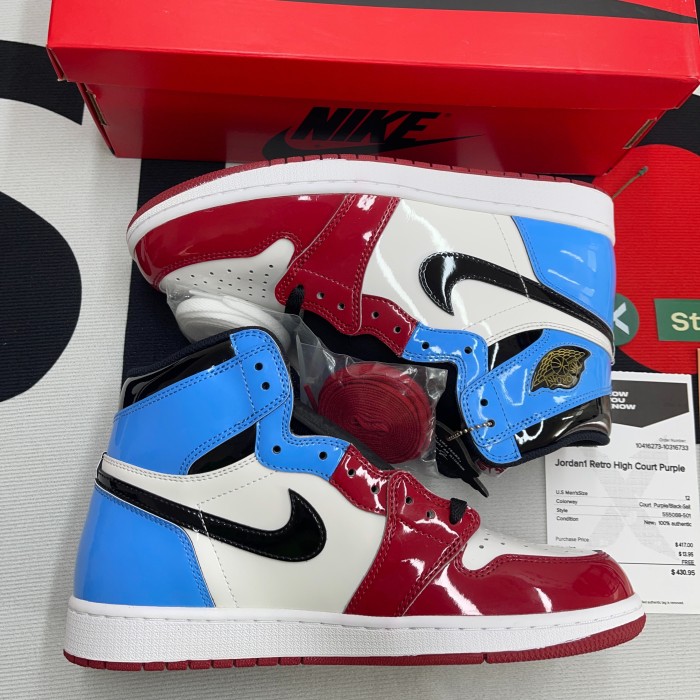 Jordan 1 Retro High Fearless UNC Chicago(Unisex)