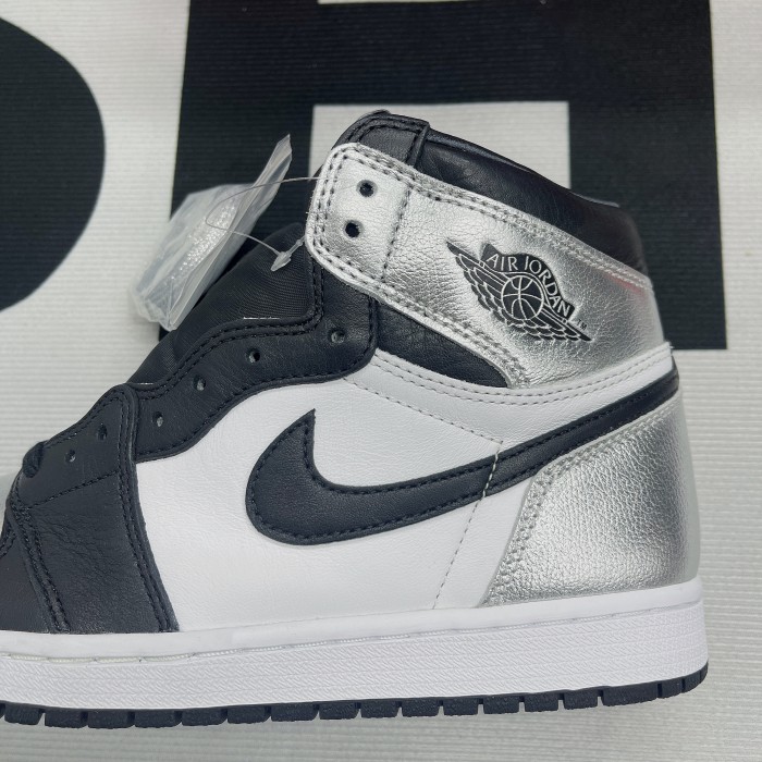 Jordan 1 Retro High Silver Toe(Unisex)