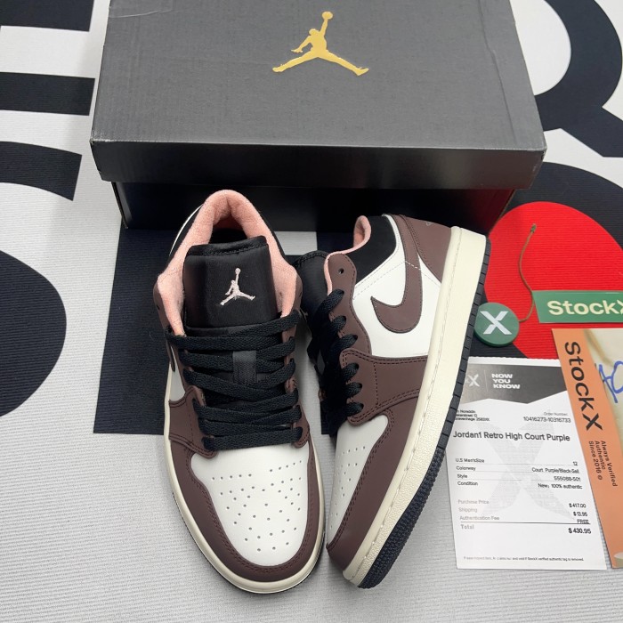 Jordan 1 Low Mocha (GS) (Unisex)