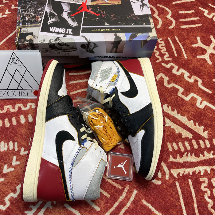 Jordan 1 Retro High Union Los Angeles Black Toe(Unisex)