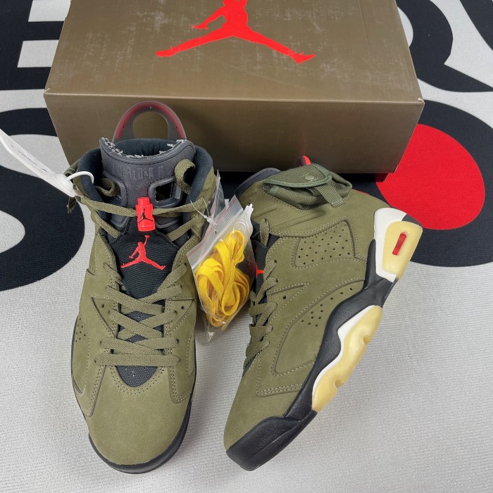 Jordan 6 Retro Travis Scott(Unisex)