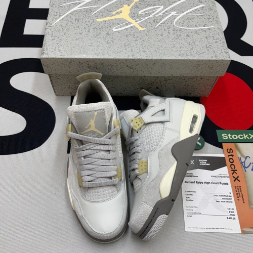 Jordan 4 Retro SE Craft Photon Dust(Unisex)