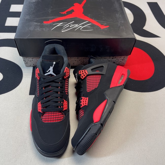 Jordan 4 Retro Red Thunder(Unisex)