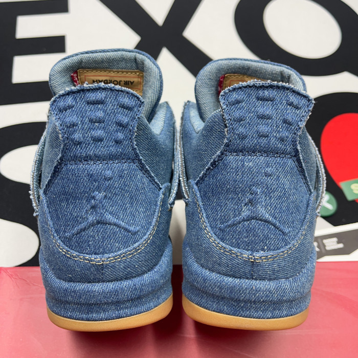 Jordan 4 Retro Levis Denim(Unisex)