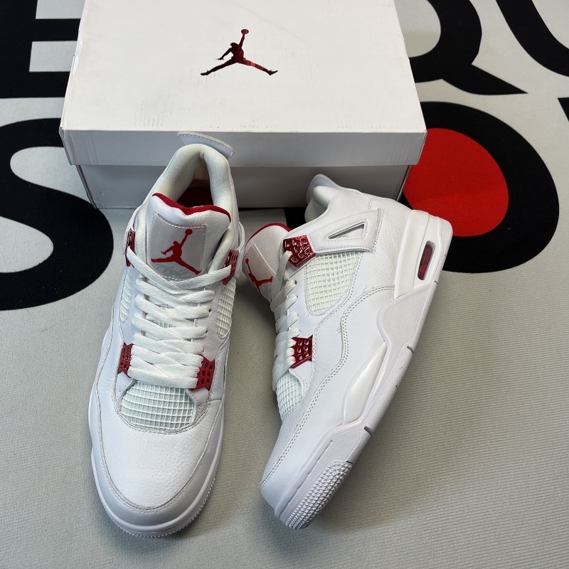 Jordan 4 Retro Metallic Red(Unisex)