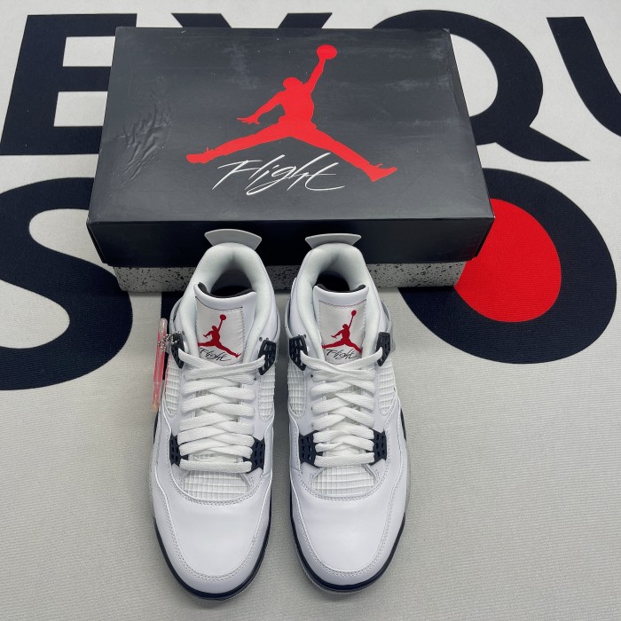 Jordan 4 Retro White Cement (2016) (Unisex)