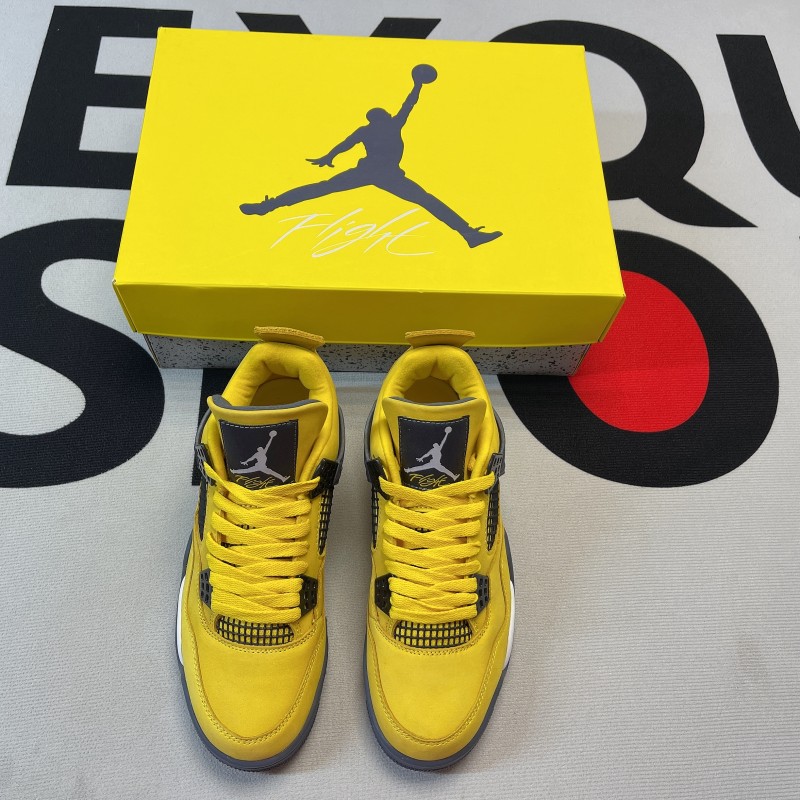 Jordan 4 Retro Lightning(Unisex)