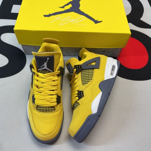 Jordan 4 Retro Lightning(Unisex)