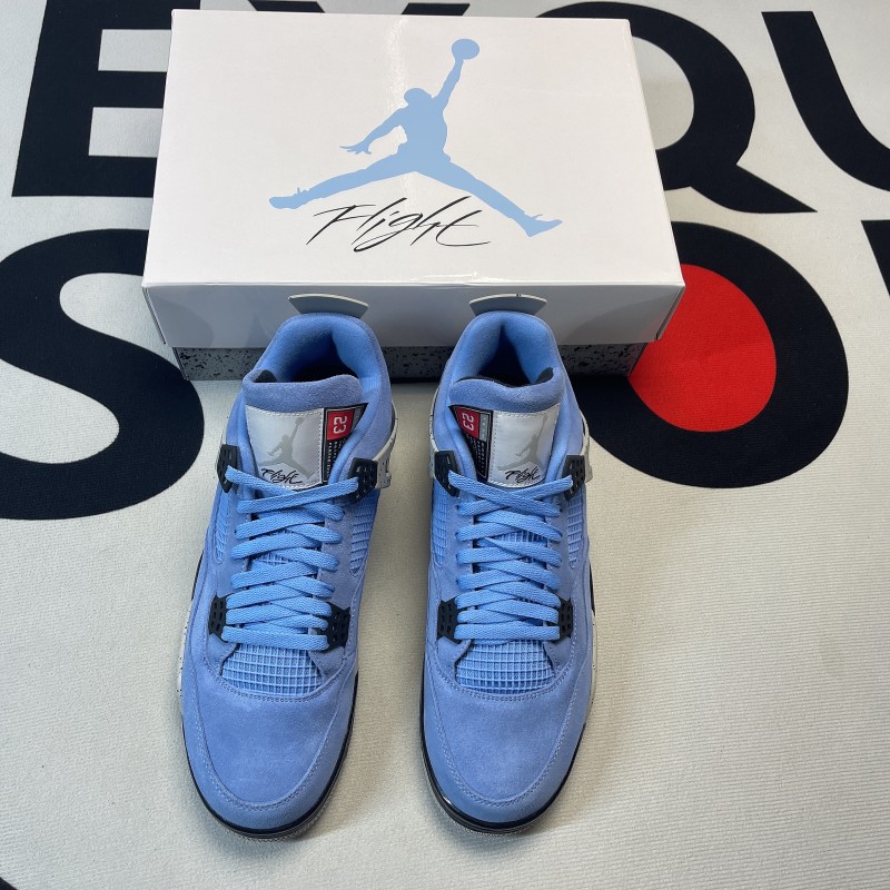 Jordan 4 Retro University Blue(Unisex)