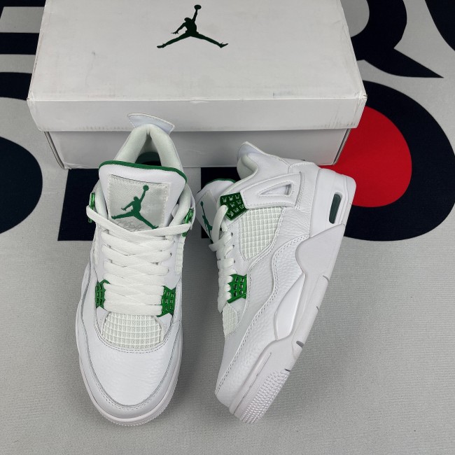 Jordan 4 Retro Metallic Green(Unisex)