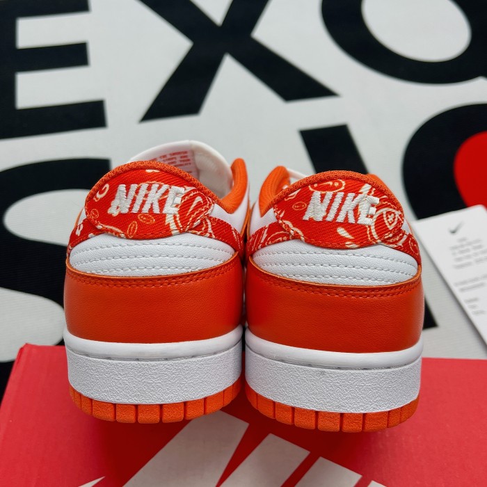 Nike Dunk Low Essential Paisley Pack Orange(Unisex)