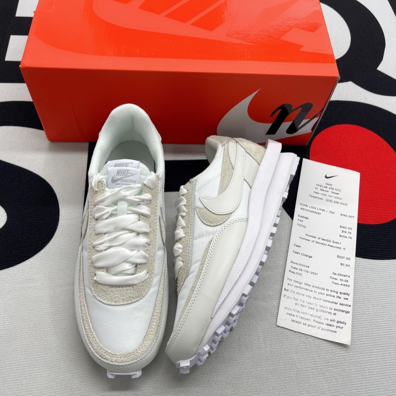 Nike LD Waffle sacai White Nylon(Unisex)