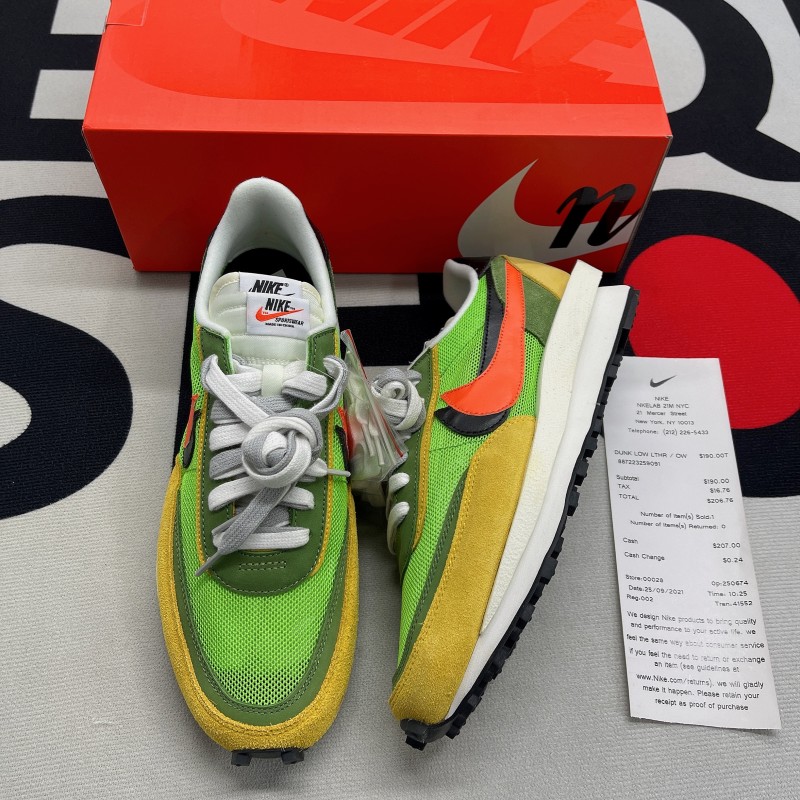 Nike LD Waffle sacai Green Gusto(Unisex)