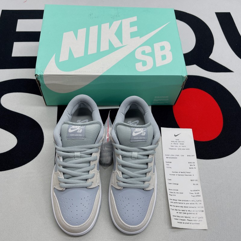 Nike SB Dunk Low Summit White Wolf Grey(Unisex)