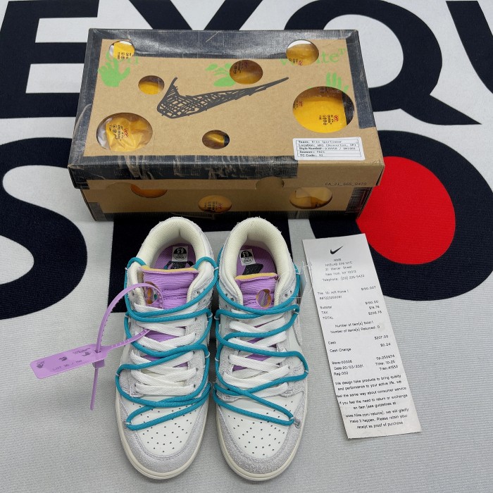 Nike Dunk Low Off-White Lot 36(Unisex)