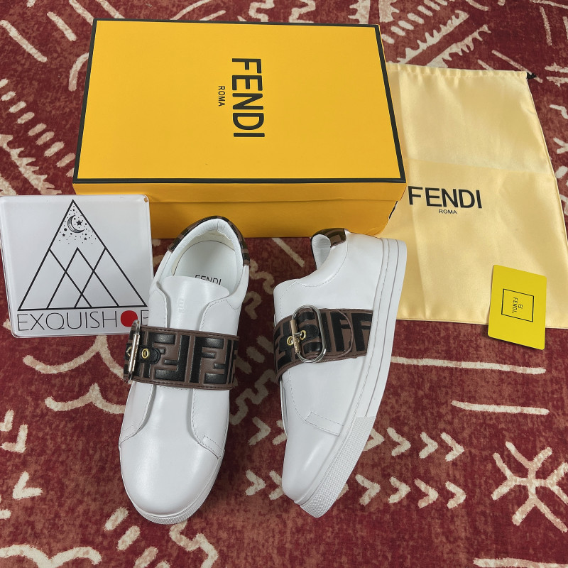 Fendi Maxi Buckle White(Female)-024