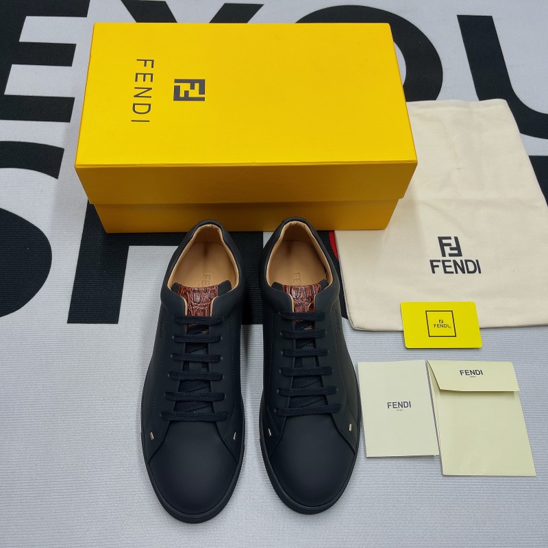 Fendi Leather Low Top(Male)-024