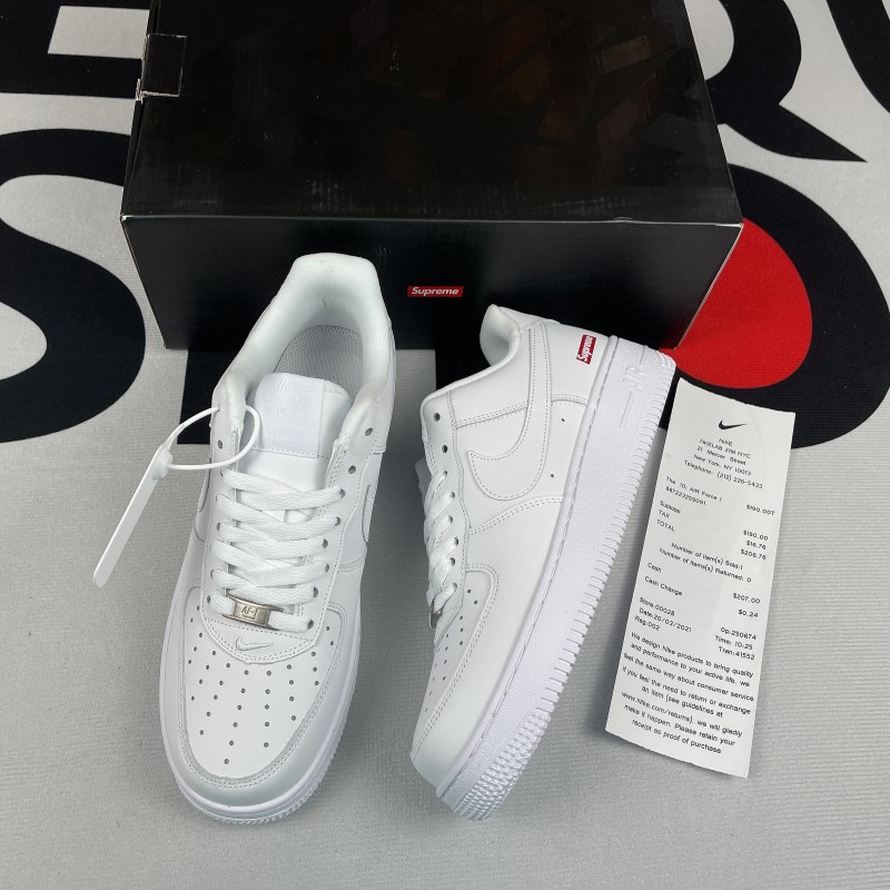 Nike Air Force 1 Low Supreme White(Unisex)