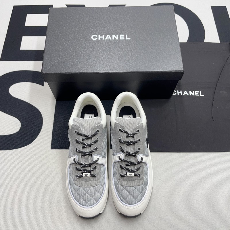 Chanel Low Top Trainer CC(Unisex)-053