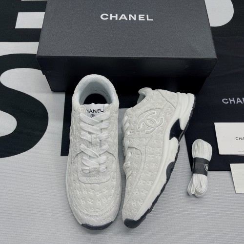 Chanel Low Top Trainer CC(Unisex)-053