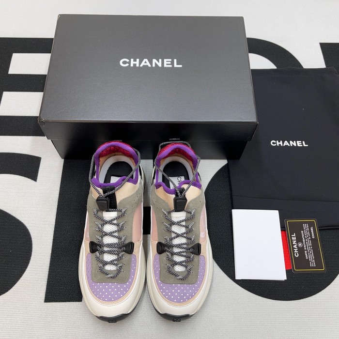 Chanel Low Top Trainer CC(Unisex)-053