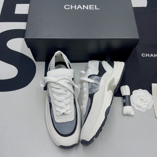 Chanel Low Top Trainer CC(Unisex)-053