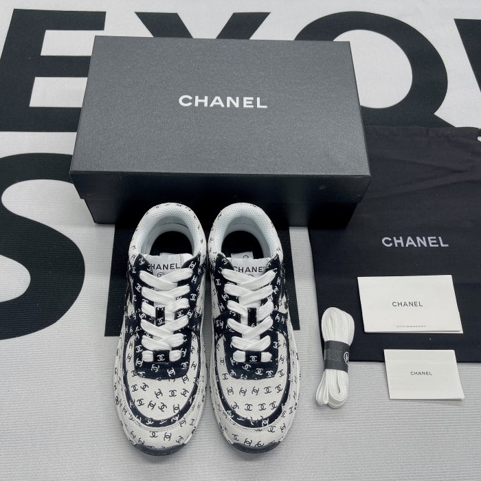 Chanel Low Top Trainer CC(Unisex)-053