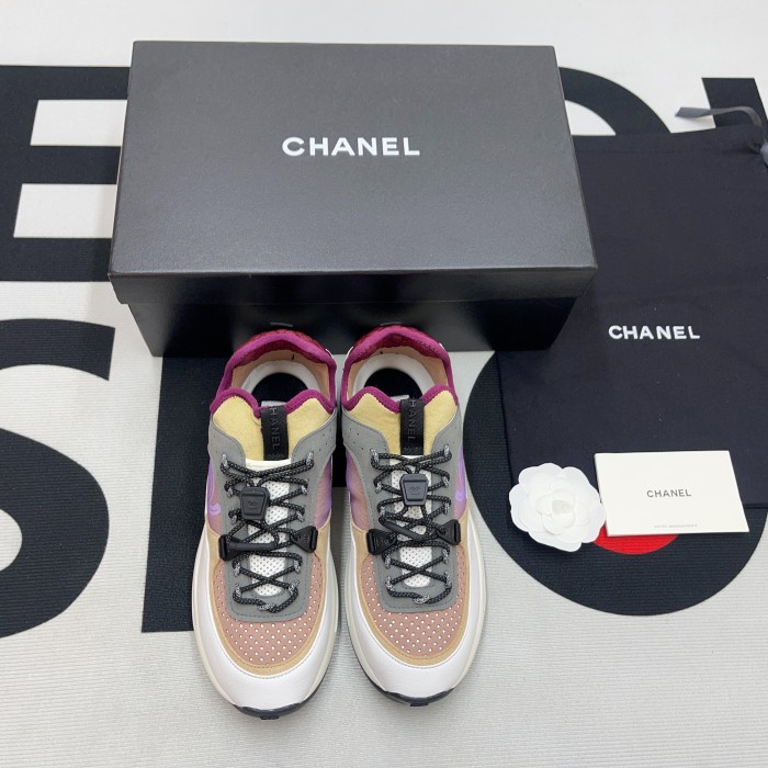 Chanel Low Top Trainer CC(Unisex)-053