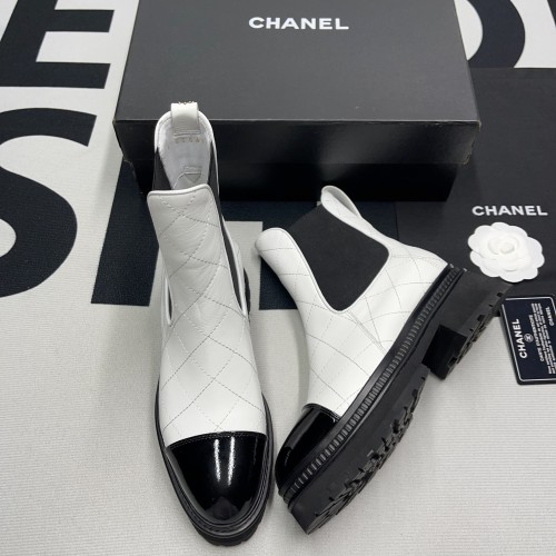 Chanel Short Boots(Female)-084