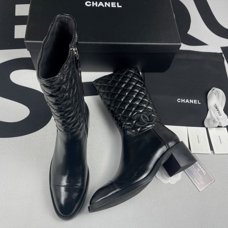 Chanel High 20mm Boots(Female)-084