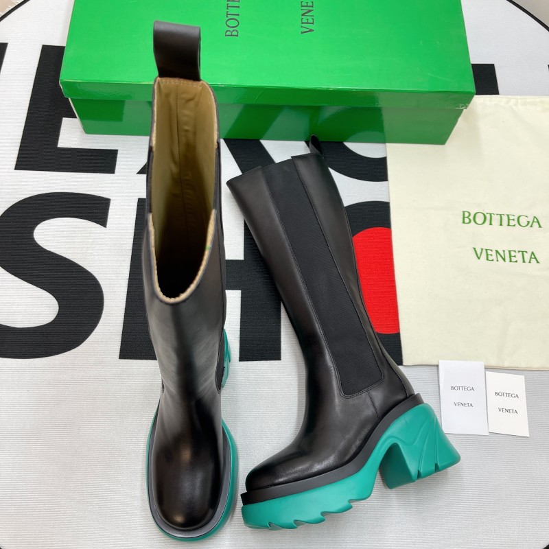 Leather Heel Boot(Female)-055