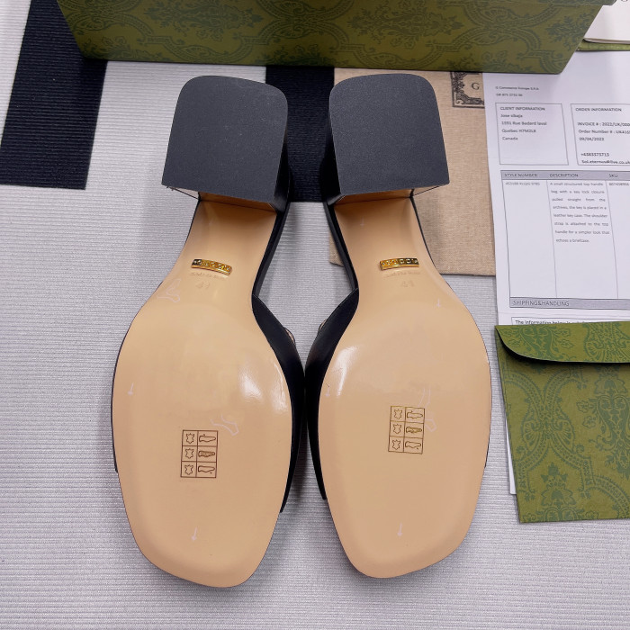 Slide Sandal with Horsebit(Female)