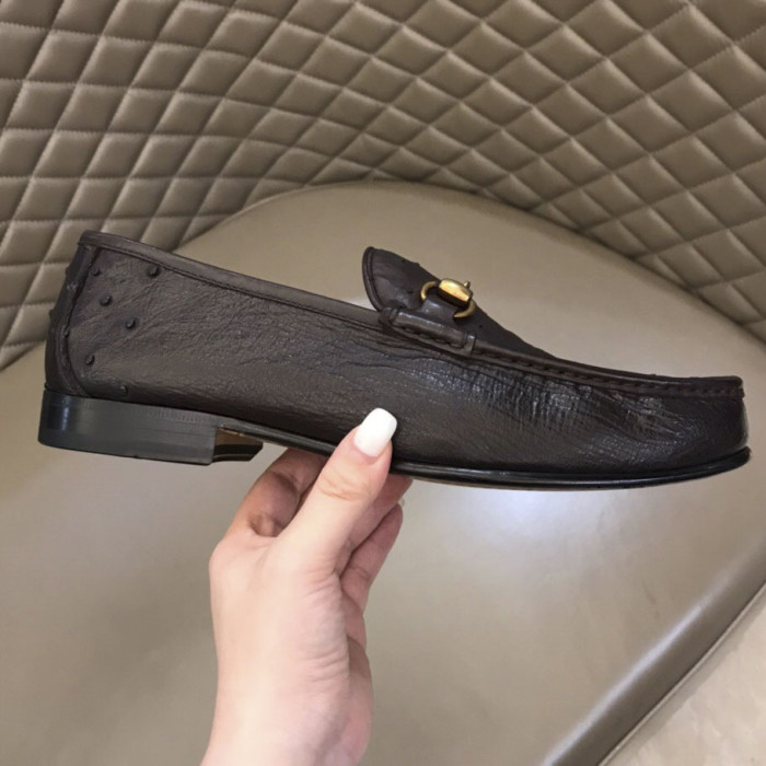 Leather Horsebit Loafer(Male)