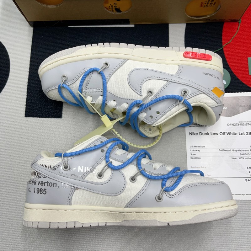 Nike Dunk Low Off-White The 50 NO.5(Unisex)