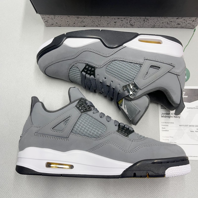 Jordan 4 Retro Cool Grey(Unisex)