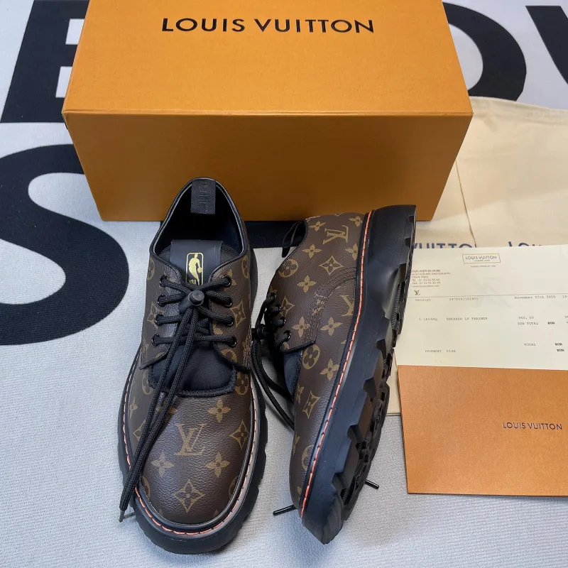 LV x NBA Derby Shoes(Male)