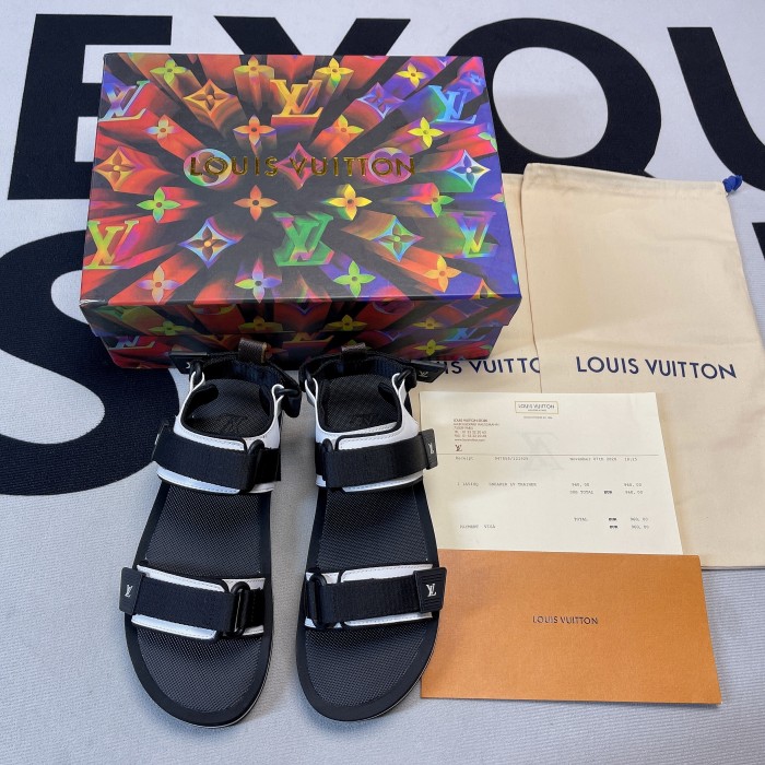 LV Sunset Comfort Flat Sandal(Female)