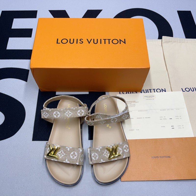 LV Sunset Comfort Flat Sandal(Female)