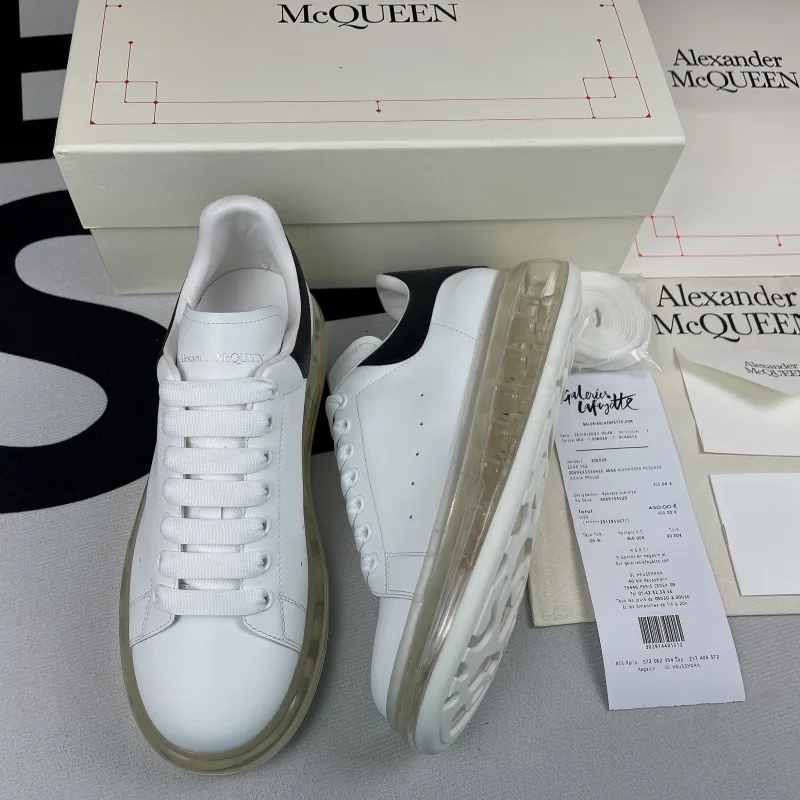 Oversized Transparent Sole Sneaker(Unisex)-503