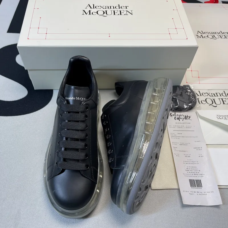 Oversized Transparent Sole Sneaker(Unisex)-503