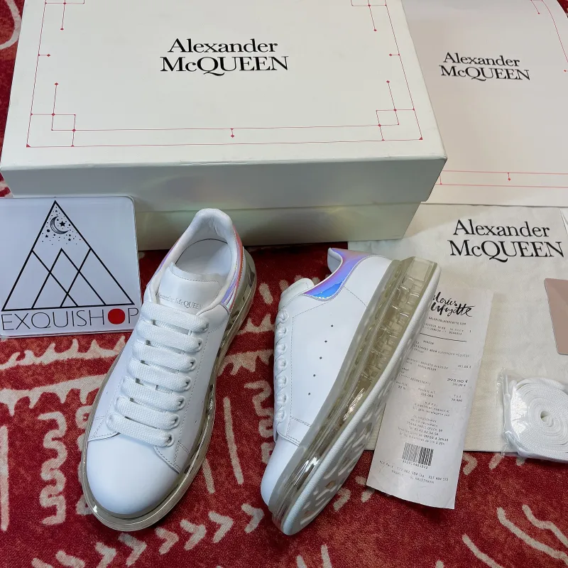 Oversized Transparent Sole Sneaker(Unisex)-503